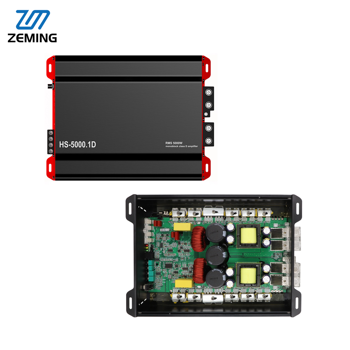 Monoblock Car Amplifier 5000W - 5000W Monoblock Class D Competition Grade