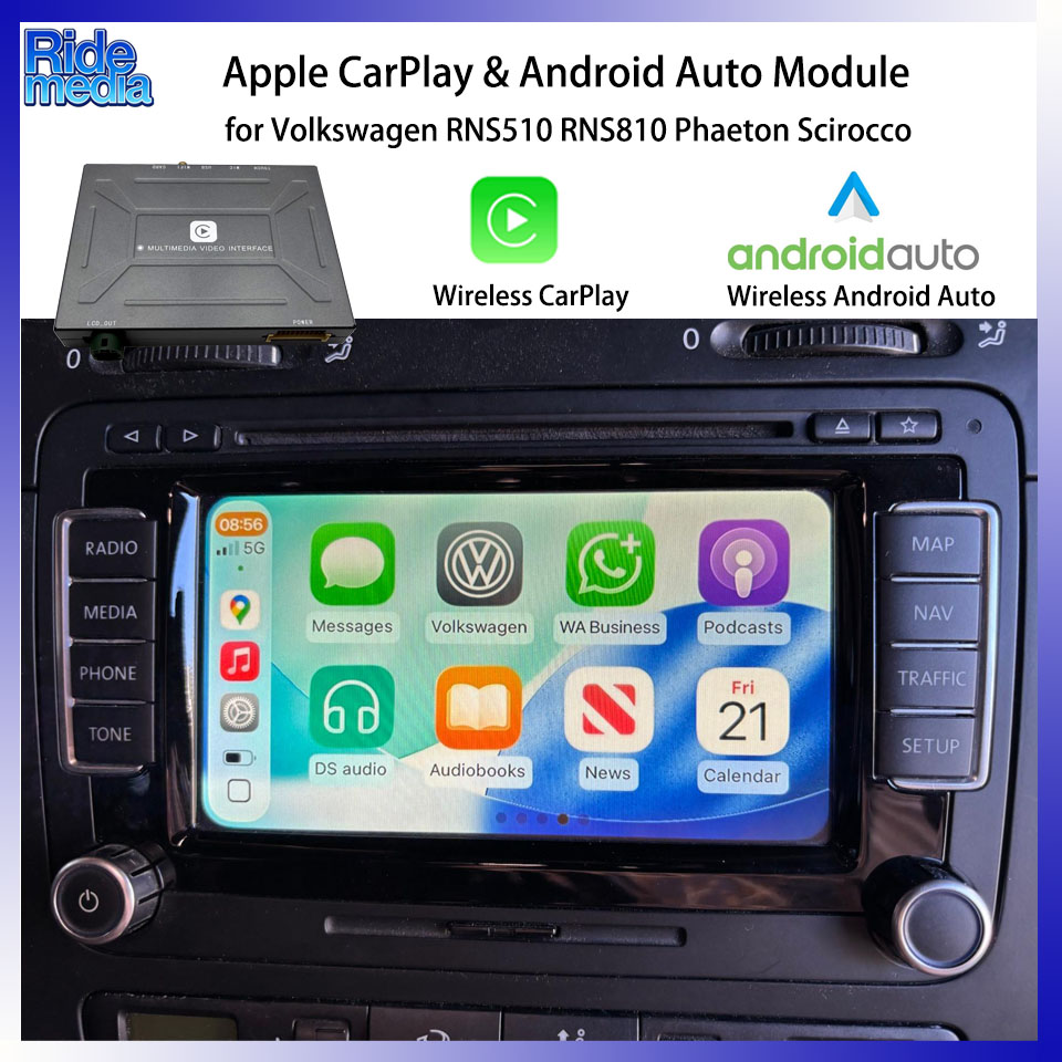 Car Dsp With Android App Control - RideMedia Phone Apps GPS Navigation CarPlay