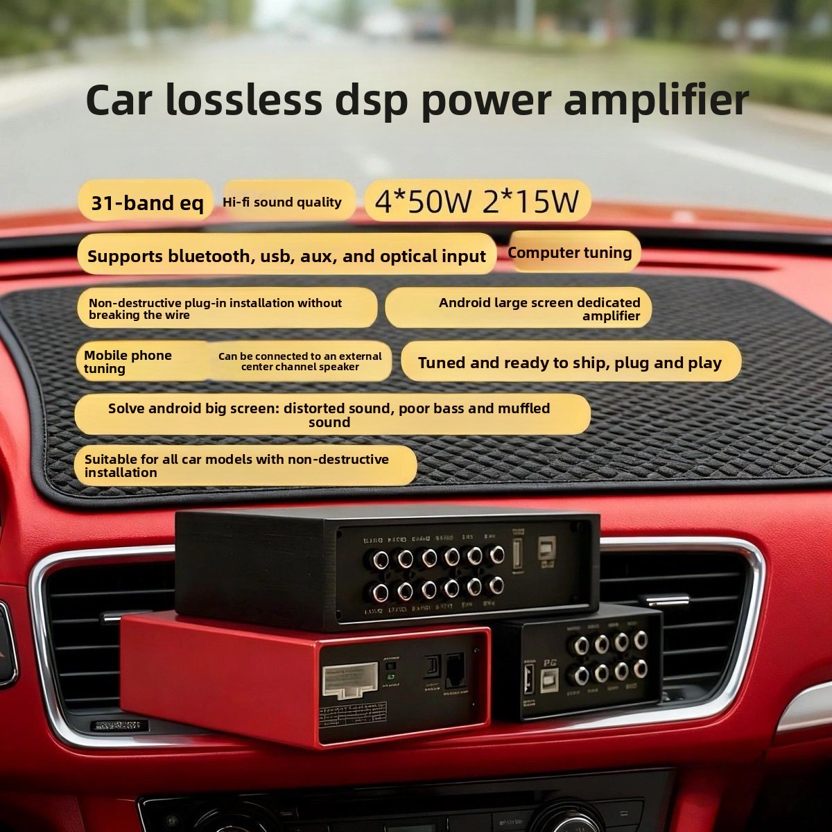 Car Dsp Amplifier 8 Channel - Car DSP Amplifier 4/6/8 Channel 31-Band