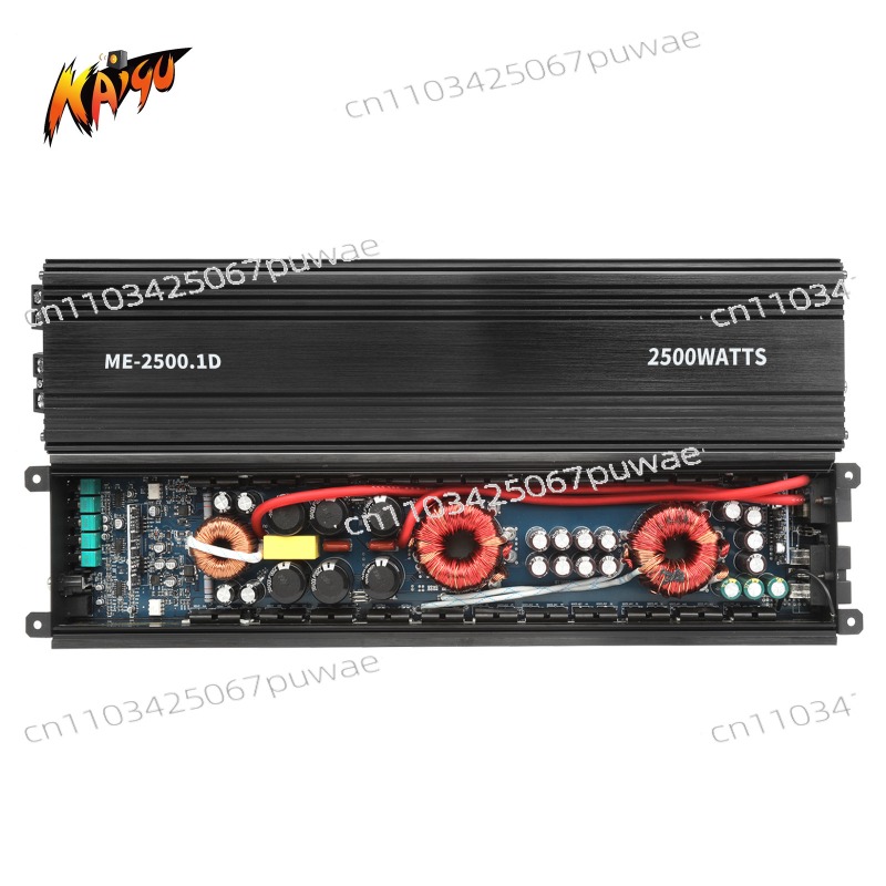 Car Amplifier Class D 1 Ohm Stable - 2500W RMS Mono Car Amplifier, 1