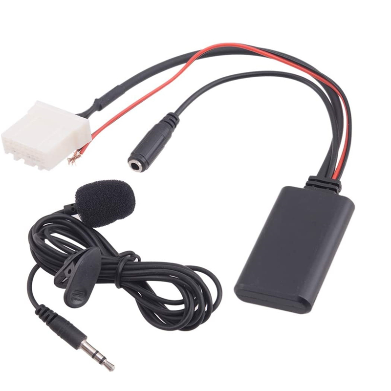 Car Audio Line Output Converter - Car AUX Audio Cable Adapter Bluetooth