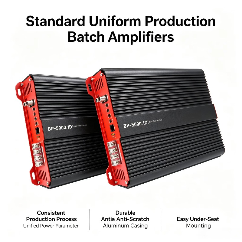 Monoblock Car Amplifier 5000W - Factory Direct 2026 5000W Monoblock Car