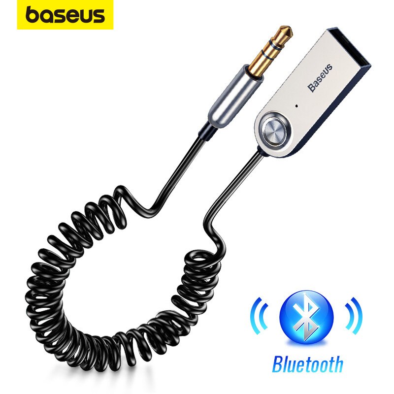 Car Audio Line Output Converter - Baseus BA01 Aux USB Bluetooth Adapter