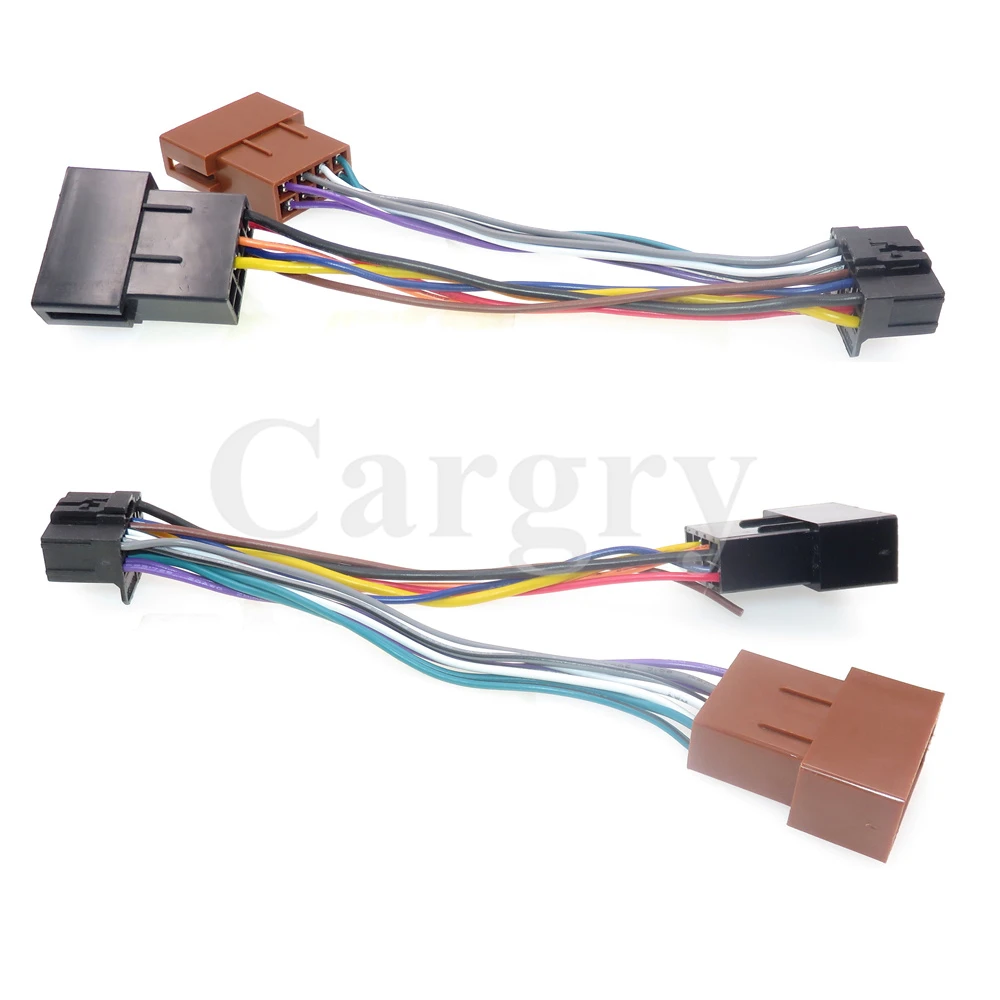 1 Set 16 Pin AC Assembly ISO C - Car Audio Line Output Converter 评论和价格