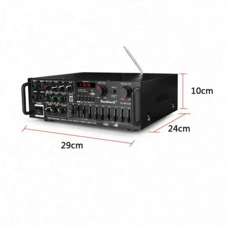 MP326BT Professional Audio Amp - Car Audio Amplifier 4 Channel 2000W 评论和价格