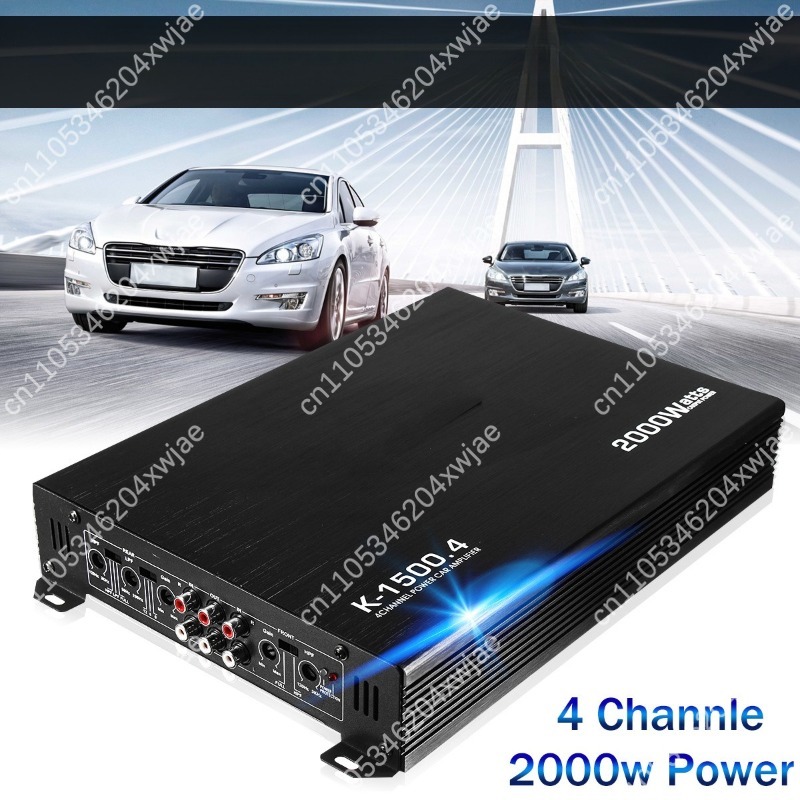 K-1500.4 4 Channel Car Amplifi - Car Audio Amplifier 4 Channel 2000W 评论和价格