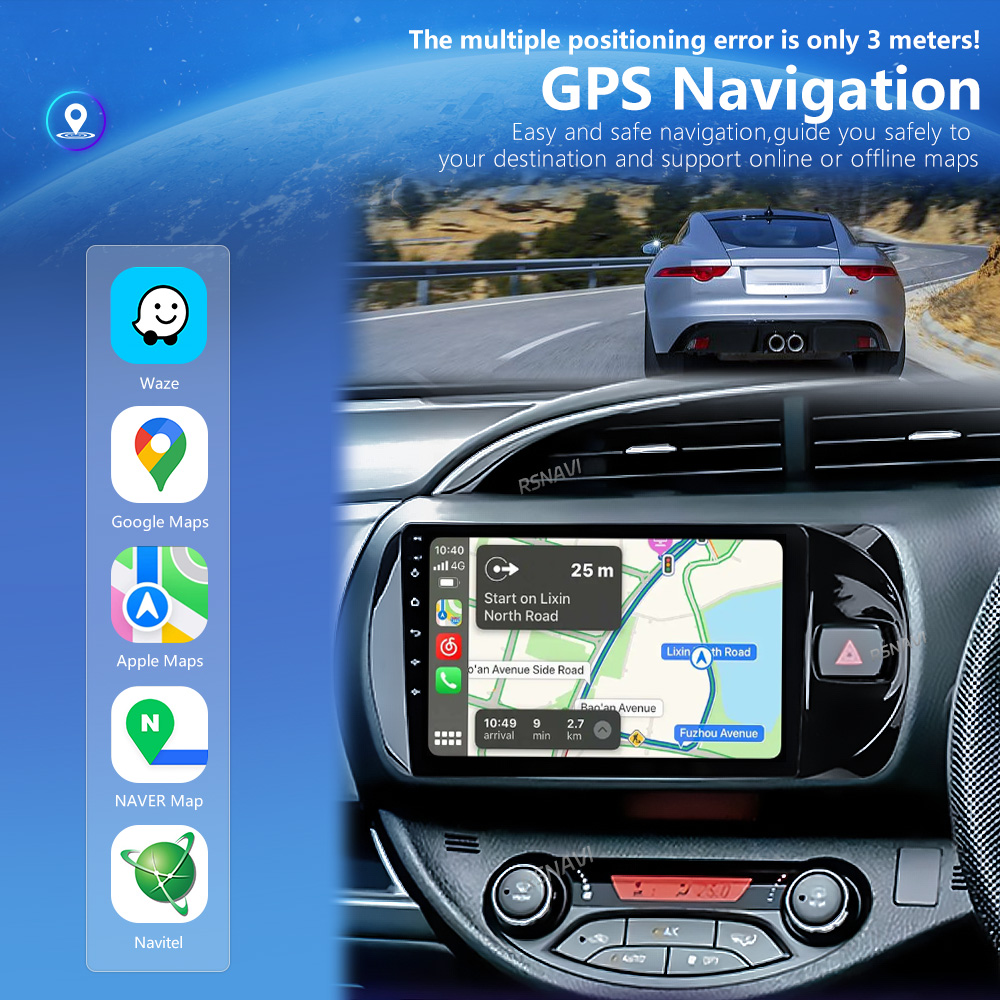 For Toyota Vitz 3 III XP130 20 - Car Dsp With Android App Control 评论和价格