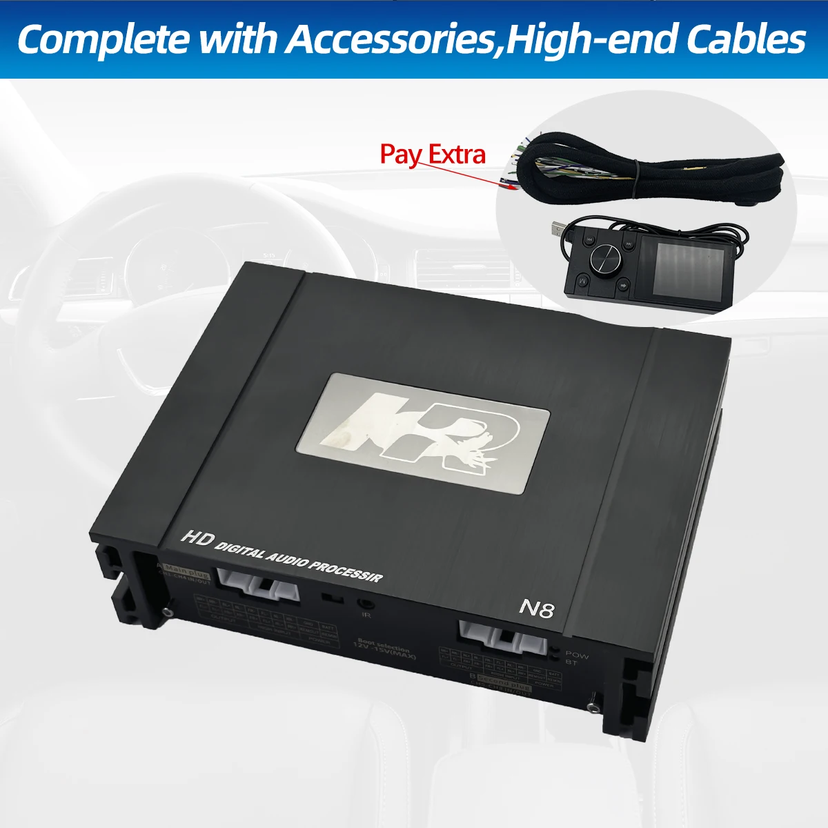 2025 Zeming NK-N8 31 EQ Bands  - Car Dsp Processor 31 Band Eq 评论和价格