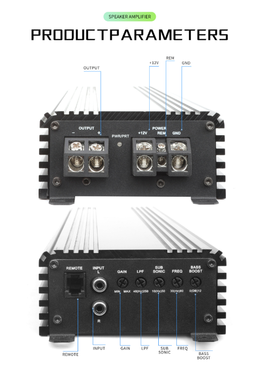 2500W RMS Mono Car Amplifier,  - Car Amplifier Class D 1 Ohm Stable 评论和价格