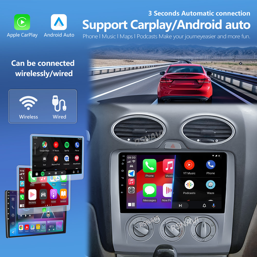 For Ford Focus 2004 - 2011 Car - Car Dsp With Android App Control 评论和价格
