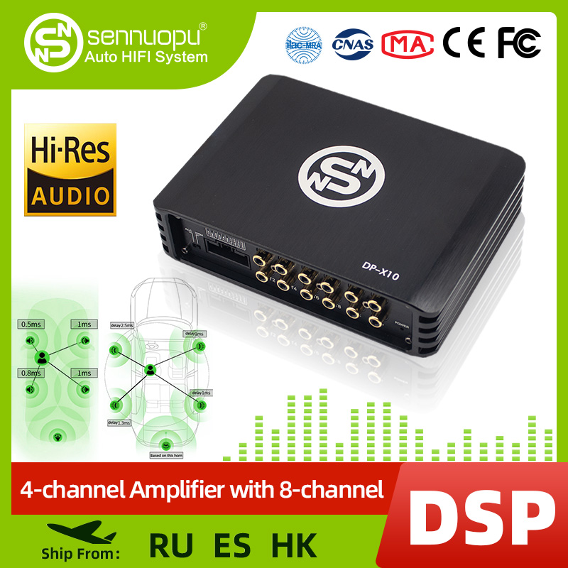 Sennuopu DP X10 Car Audio 4 Ch - Car Dsp Amplifier 8 Channel 评论和价格
