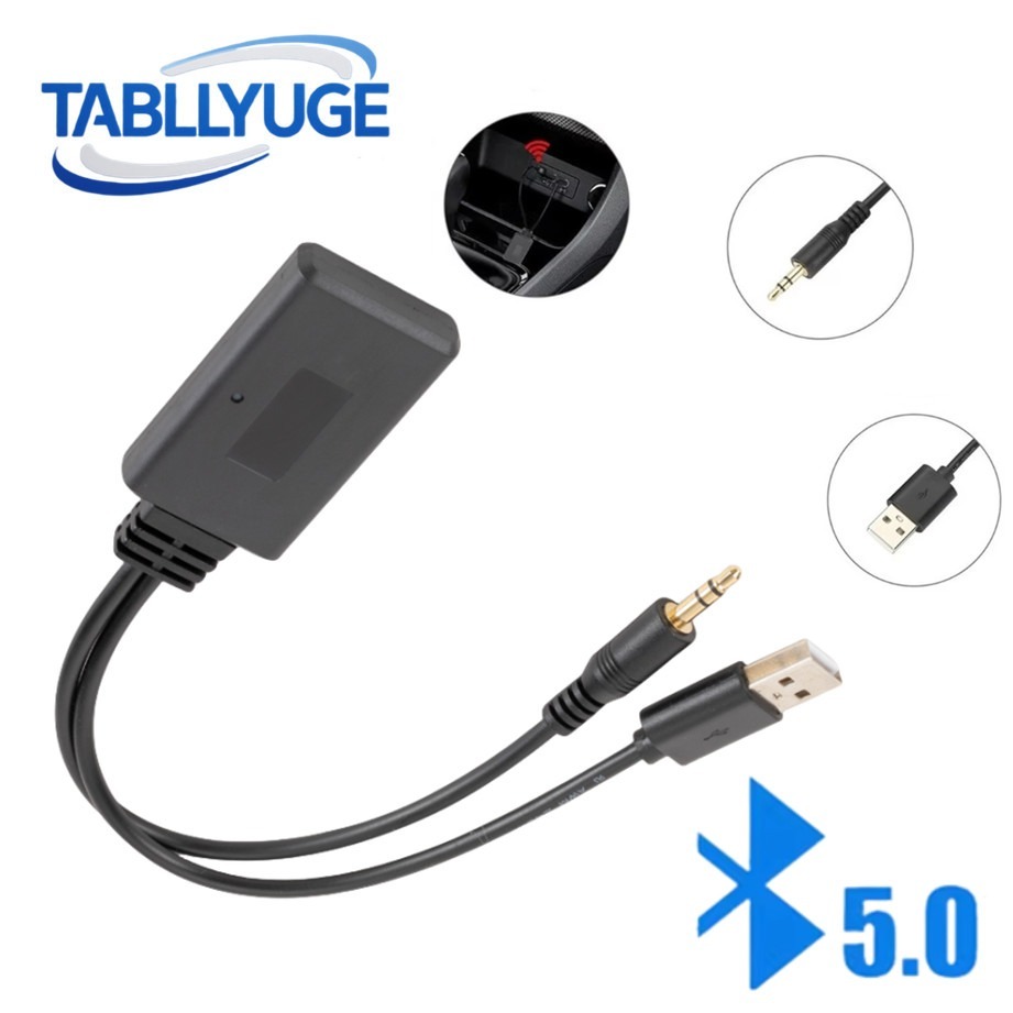 Bluetooth Audio Adapter Aux 3. - Car Audio Line Output Converter 评论和价格