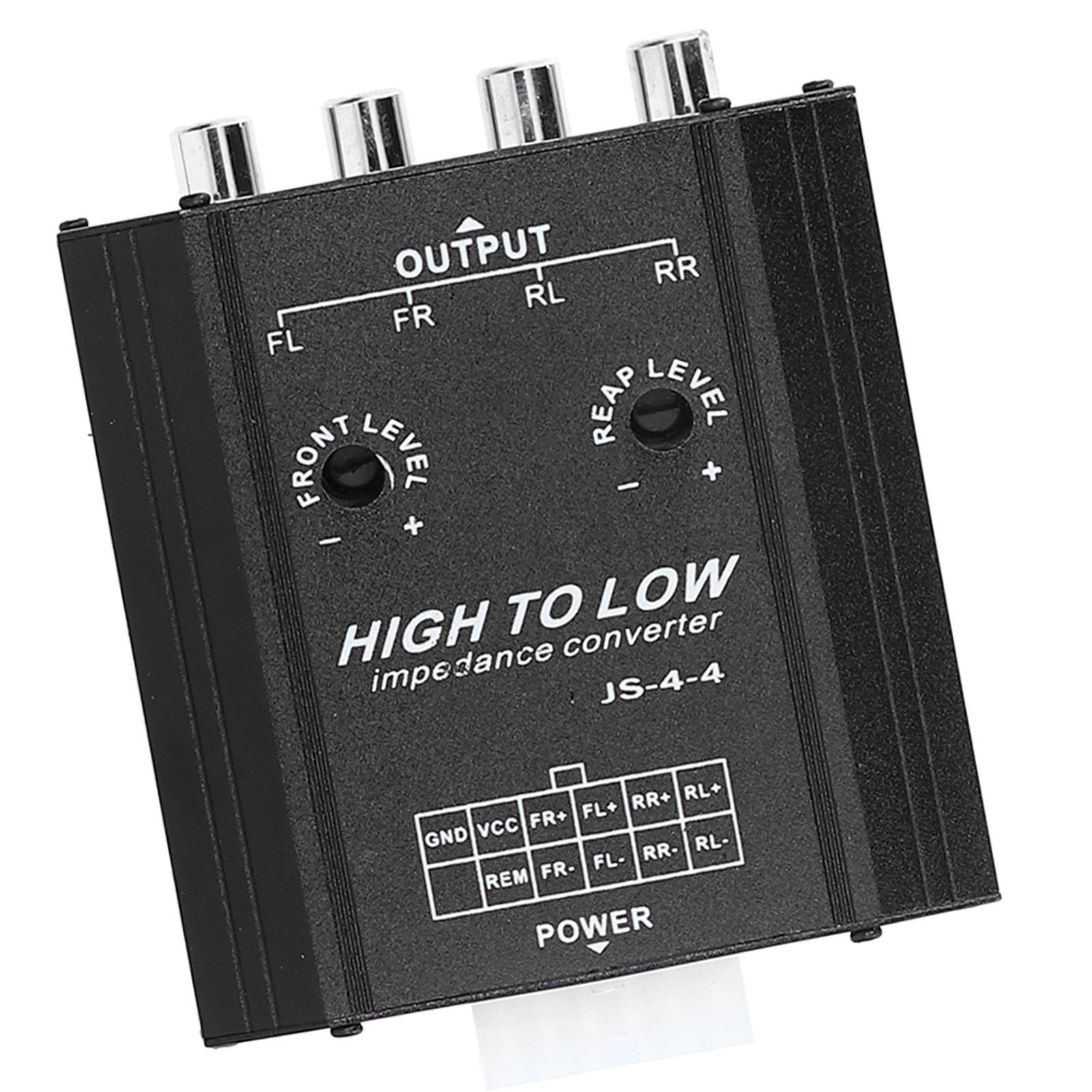 12V 4 Channel Audio Impedance  - Car Audio Line Output Converter 评论和价格