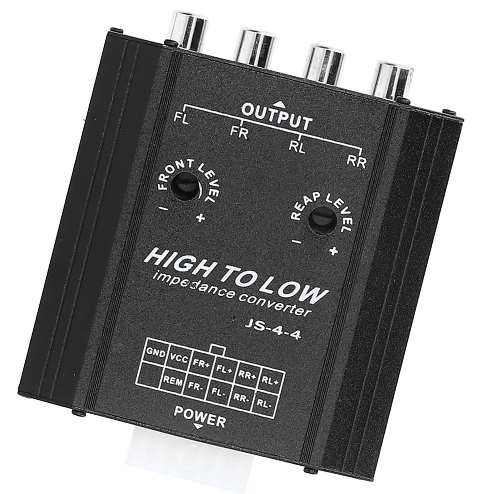 12V 4 Channel Audio Impedance  - Car Audio Line Output Converter 评论和价格
