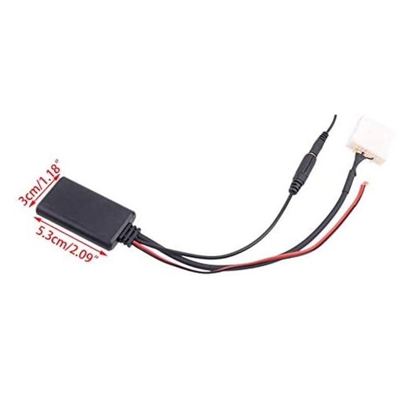 Car AUX Audio Cable Adapter Bl - Car Audio Line Output Converter 评论和价格