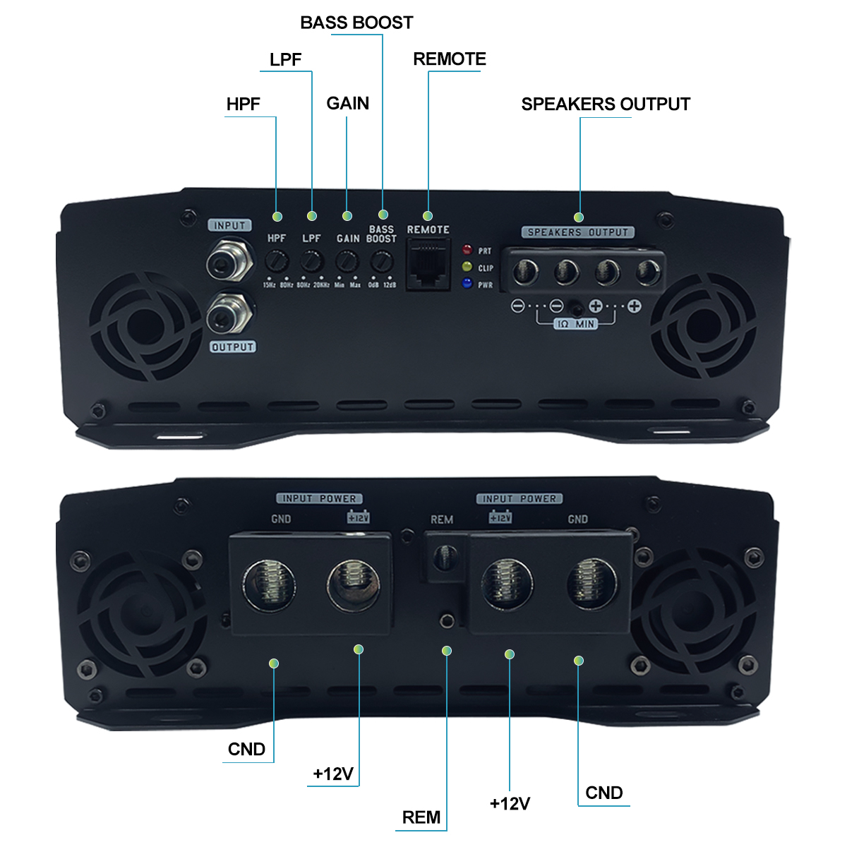 zeming 90db Class D Bass Car A - Car Amplifier Class D 1 Ohm Stable 评论和价格