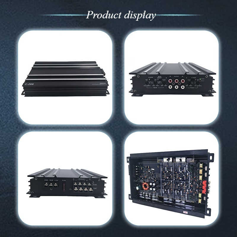 For Universal Cars High Power  - Car Audio Amplifier 4 Channel 2000W 评论和价格