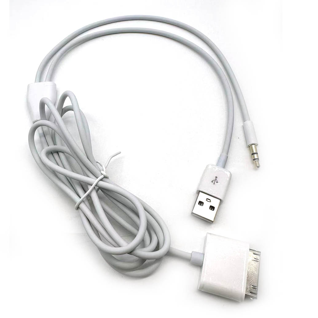 1pcs 30Pin to 3.5mm Car AUX Au - Car Audio Line Output Converter 评论和价格